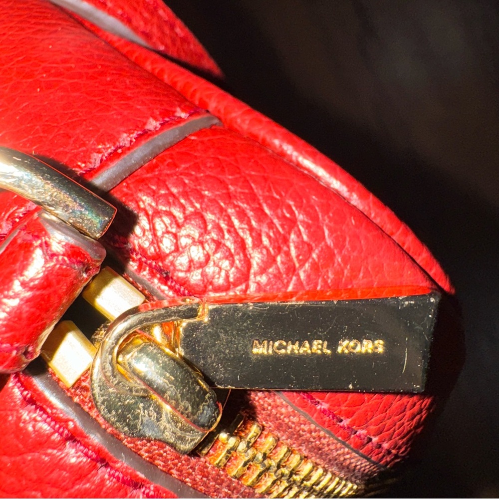 MICHAEL MICHAEL KORS Ginny Leather Crossbody Bag - Picture 8 of 11